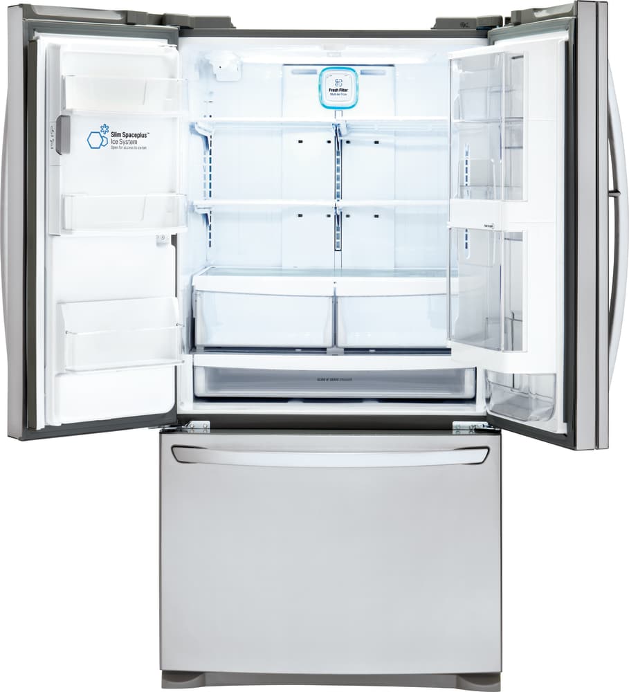 LG LFXS27566S 36 Inch French Door Refrigerator with Door-in-Door