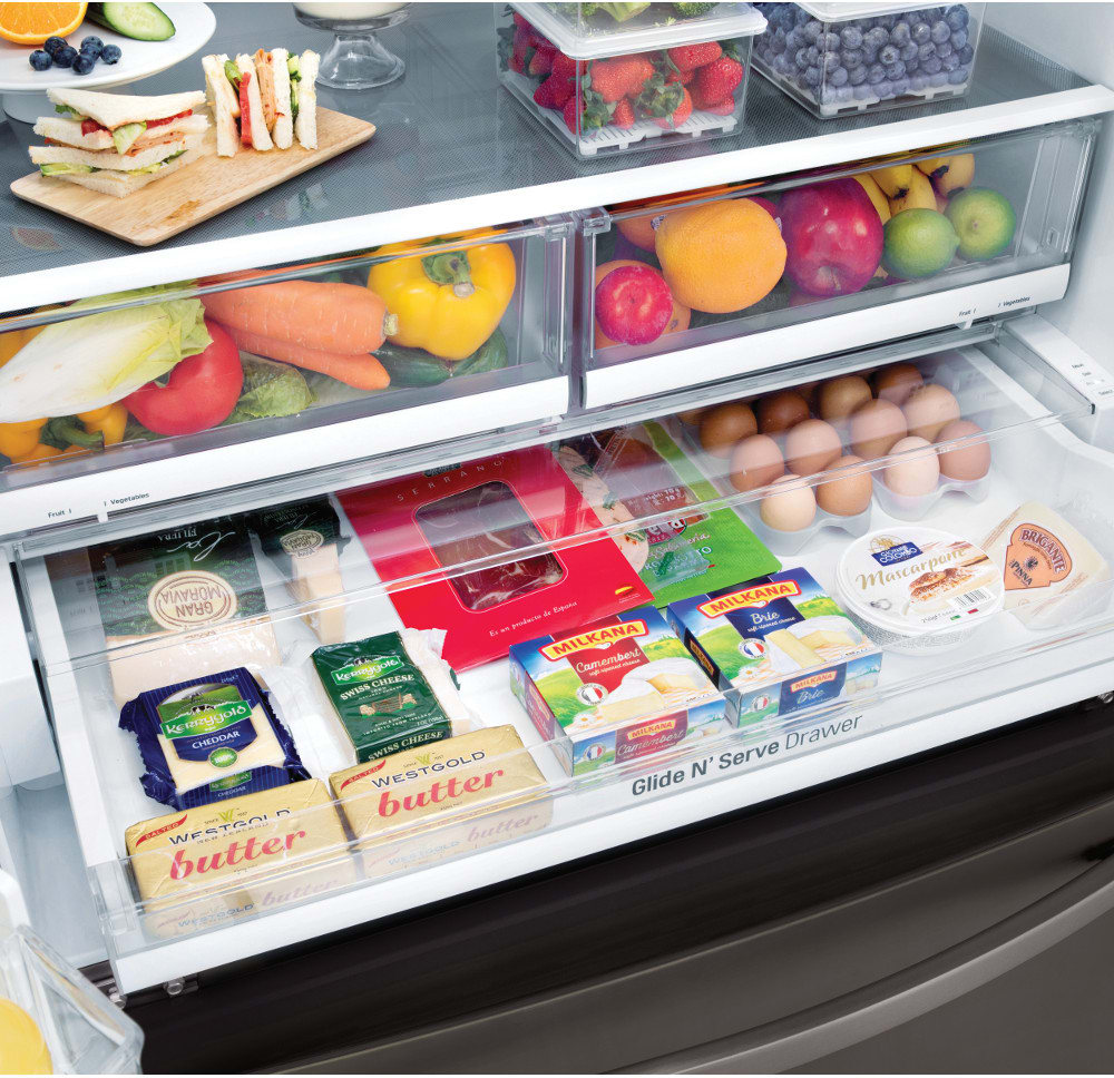 LG LFXS28566D 36 Inch French Door Smart Refrigerator with 27.7 Cu