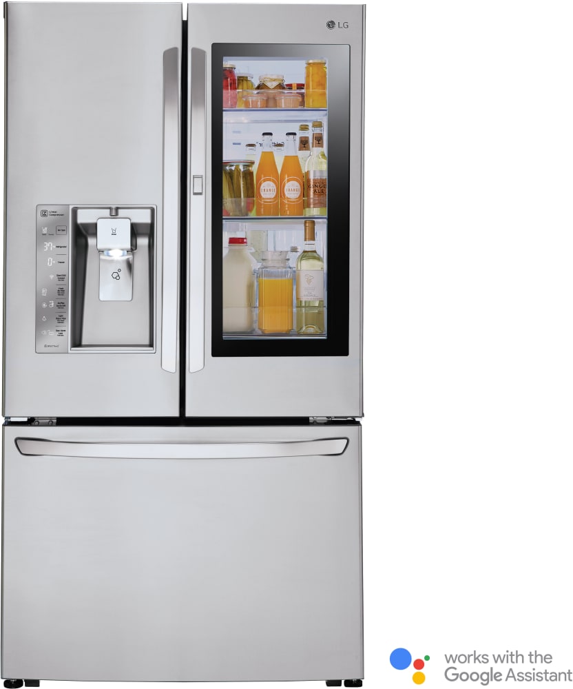 Lg refrigerator google shop home