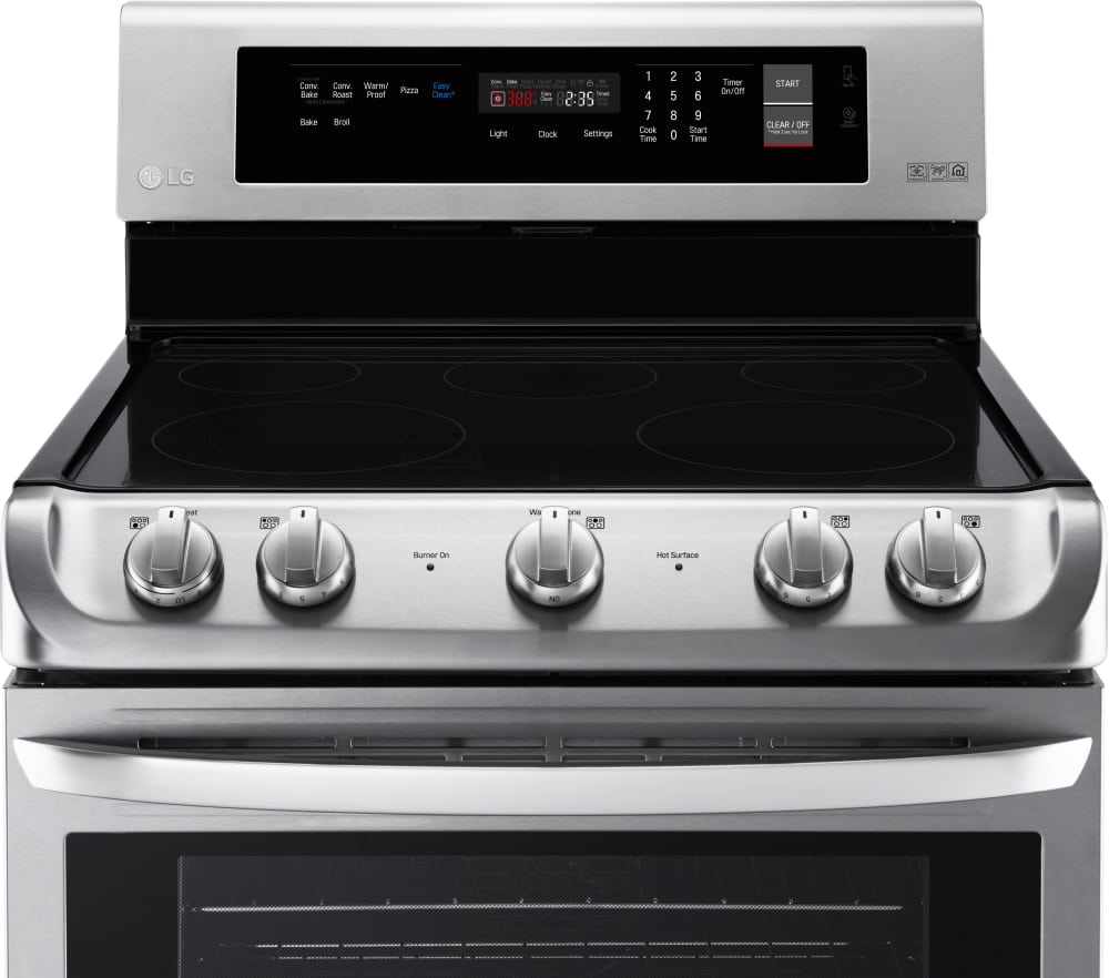 LG LRE4211ST 30 Inch Electric Range with ProBake Convection, Power ...