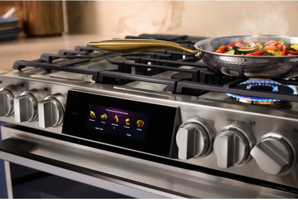 LG50型 LG SIGNATURE LSGU6339X 30 Inch Smart Slide-in Gas Range with 5