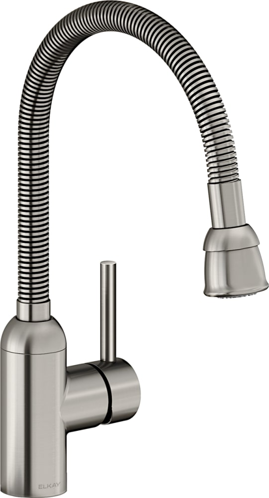 Elkay LK2500LS Single Lever Flexible-Spout Laundry Faucet with 8 3