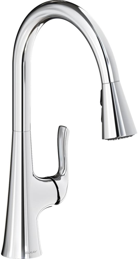 Elkay LKHA1041CR Single Hole Kitchen Faucet with Pull-Down Spray