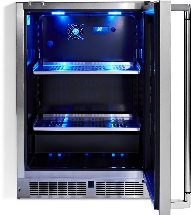 Lynx LM24REFGR 24 Inch Compact Outdoor Refrigerator with Dynamic