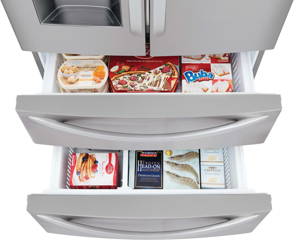 LG LMXS28636S 36 Inch Stainless Steel 4Door French Door Refrigerator