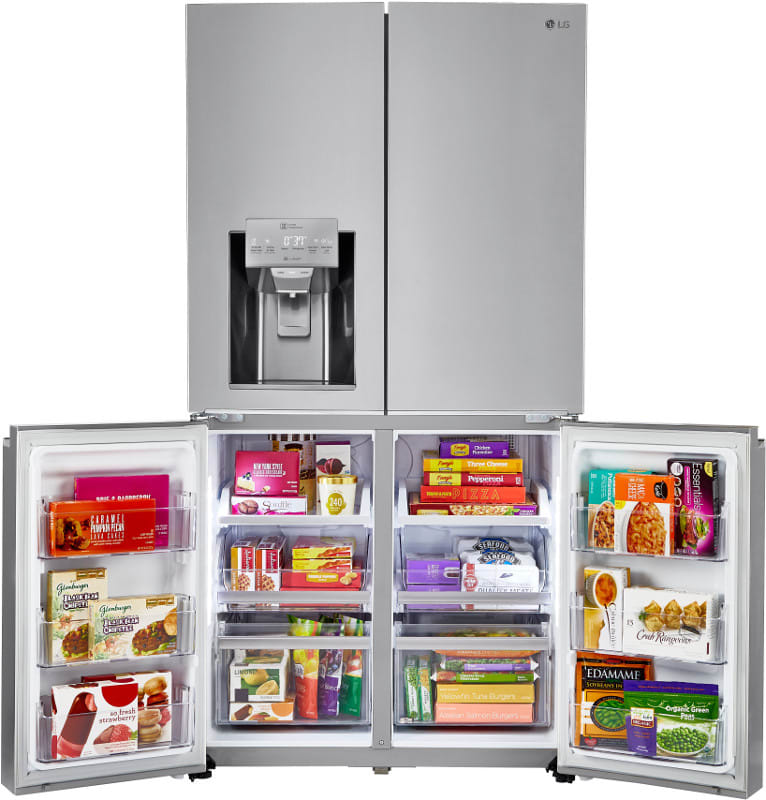 LG LNXC23726S 36 Inch Counter Depth 4-Door French Door