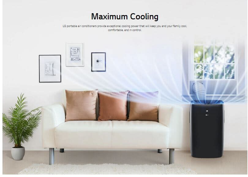 LG LP0821GSSM 8,000 BTU Smart Portable Air Conditioner with ThinQ