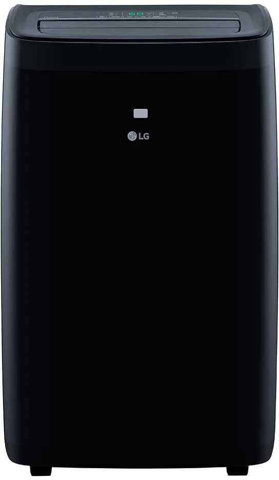 LG Electronics LP1021BHSM 10000-BTU DOE (115-Volt) Black Vented Wi-Fi  enabled Portable Air Conditioner with Heater with Remote Cools 450-sq ft in  the Portable Air Conditioners department at