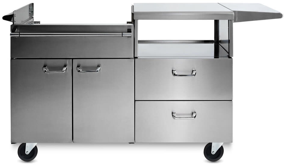 Lynx LPZAFNG 30 Inch Freestanding Pizza Oven and Cart with 400 sq
