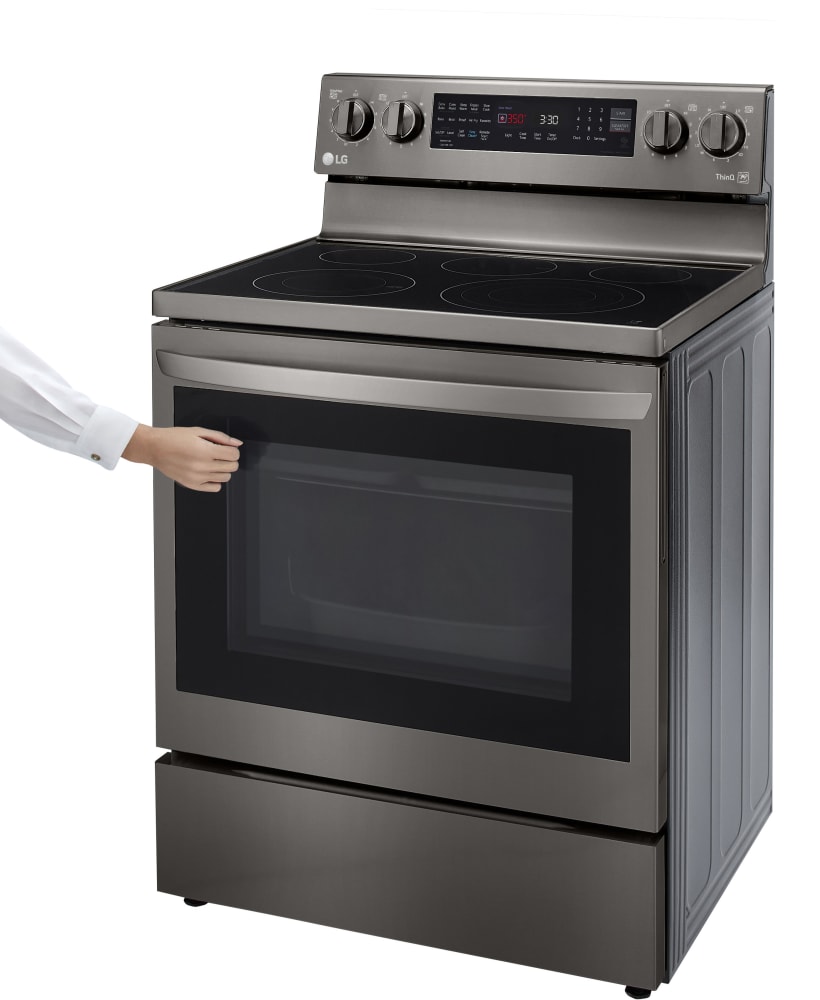 LG LREL6325D 30 Inch Electric Smart Range with 5 Radiant Elements, 6.3