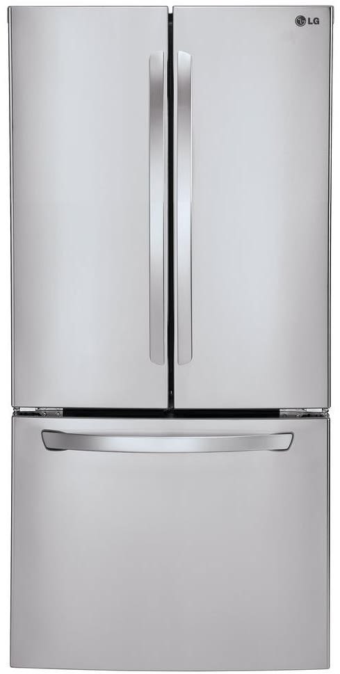 LG LRFCS2503S 33 Inch PrintProof™ French Door Refrigerator with 25.10 ...