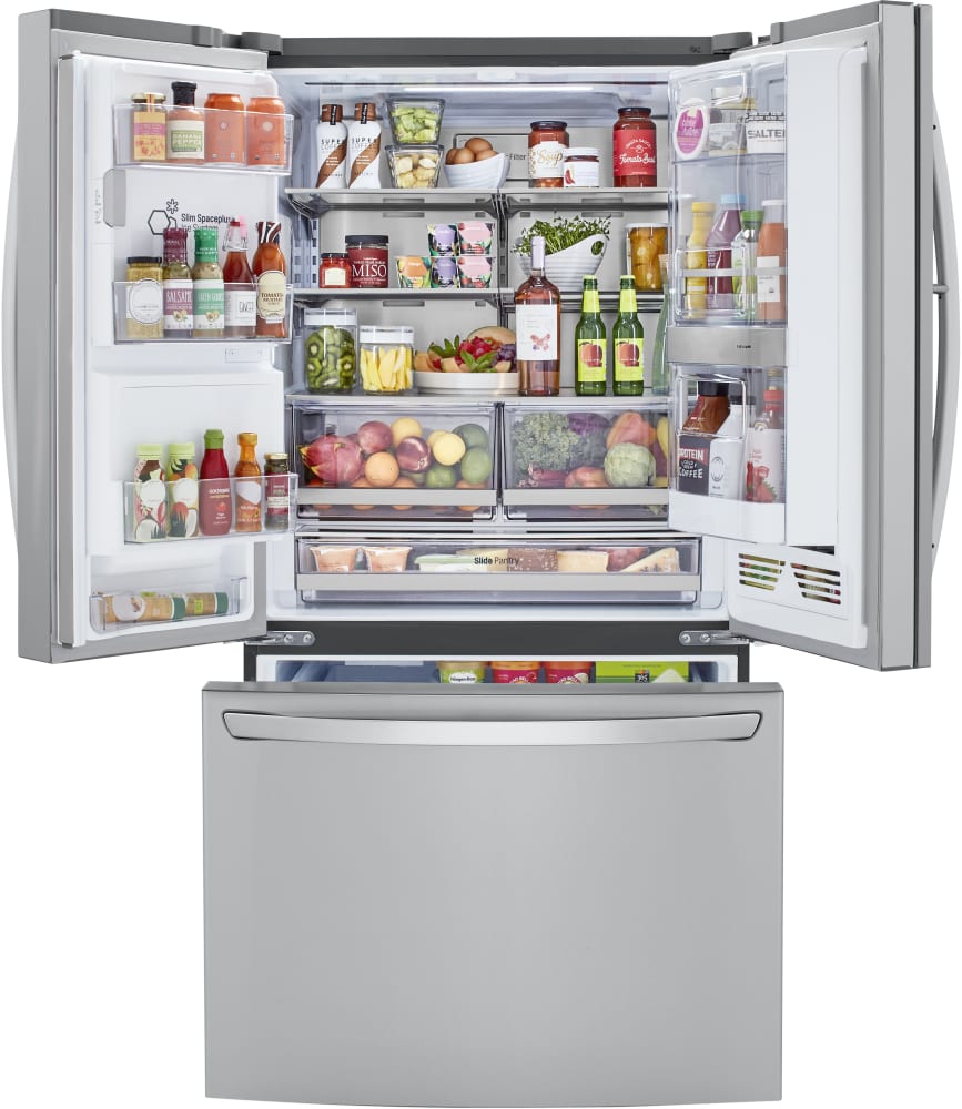 Lg Lrfds3006s 36 Inch Printproof French Door Smart Refrigerator With 29 7 Cu Ft Capacity Door In Door Wifi Multi Air Flow Ice Water Dispenser Ada Compliant Energy Star And Star K Certified Printproof Stainless Steel Lg Lrfds3006s 36 Inch Printproof French Door Smart Refrigerator With 29 7 Cu Ft Capacity Door In Door Wifi Multi Air Flow Ice Water Dispenser Ada Compliant Energy Star And Star K Certified Printproof Stainless Steel