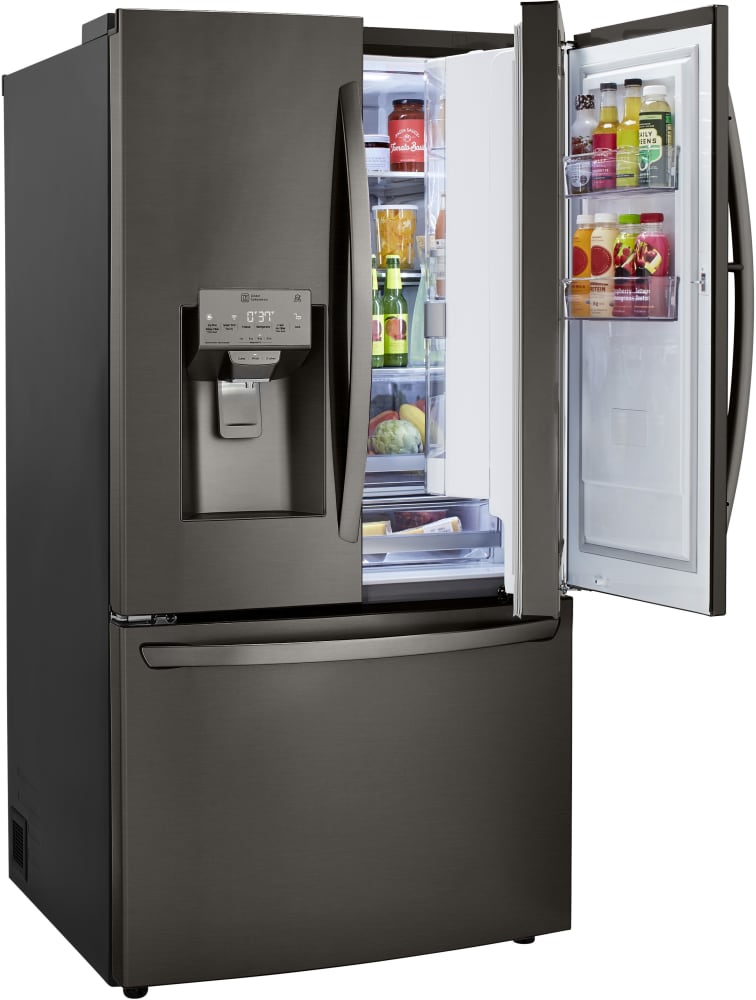 LG LRFDS3016D 36 Inch Smart French Door Craft Ice Refrigerator with 29.