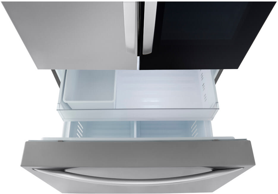 LG LRFGC2706S 36 Inch CounterDepth MAX™ Smart French Door Refrigerator