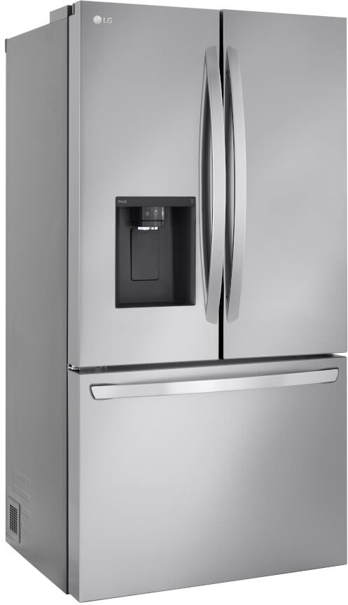 LG LRFXC2606S 36 Inch Counter-Depth MAX™ Smart French Door Refrigerator ...