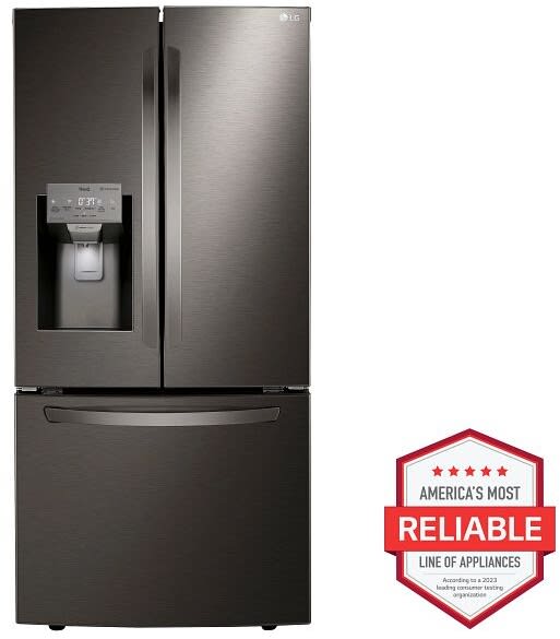 LG LRFXS2503D 33 Inch Smart French Door Refrigerator with 24.5 Cu