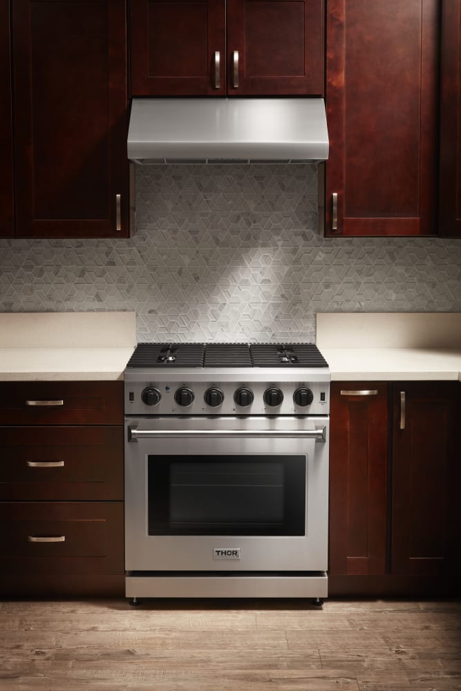 Thor Kitchen LRG3001U 30 Inch Freestanding Gas Range with 5 Sealed