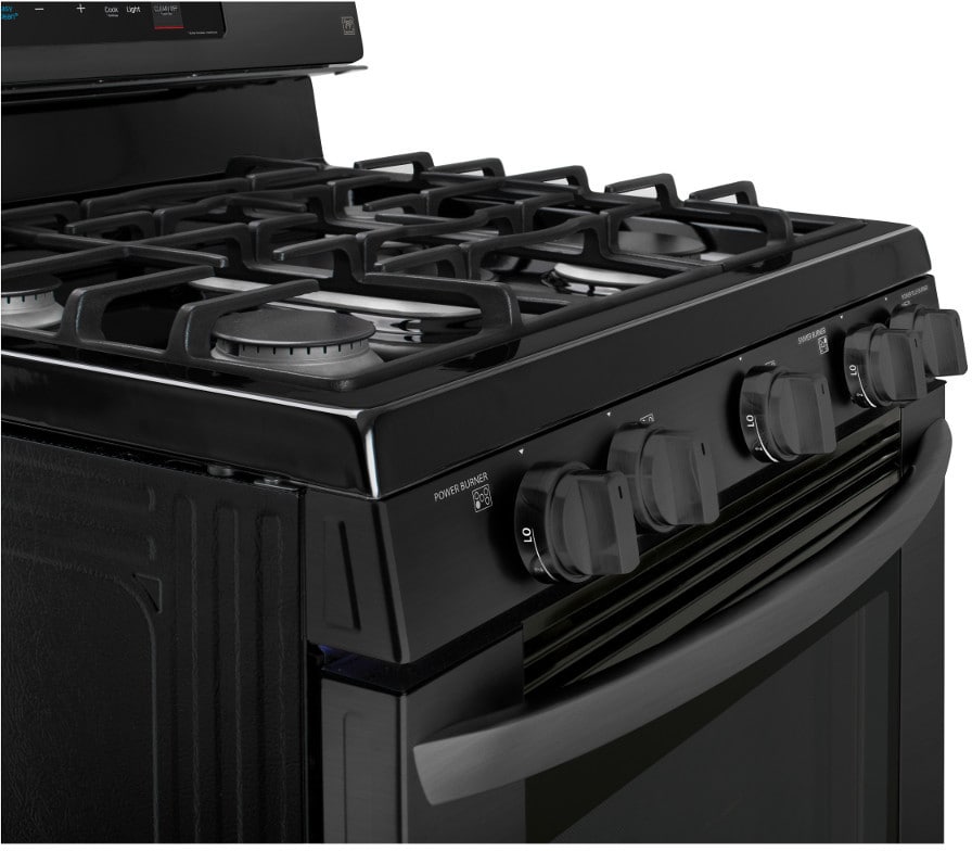 LG LRG3193BM 30 Inch Freestanding Gas Range with EvenJet™ Fan