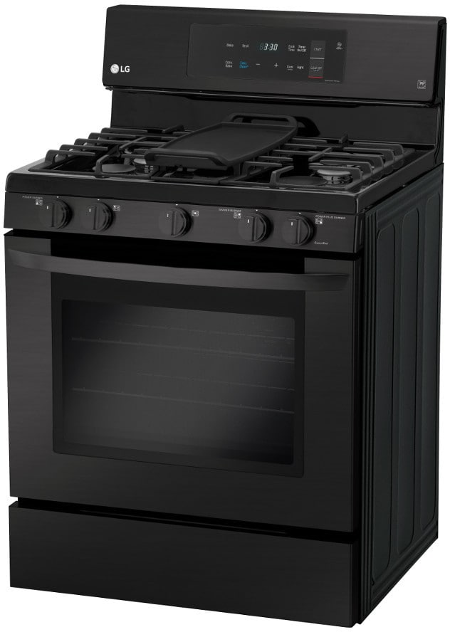 LG LRG3193BM 30 Inch Freestanding Gas Range with EvenJet™ Fan