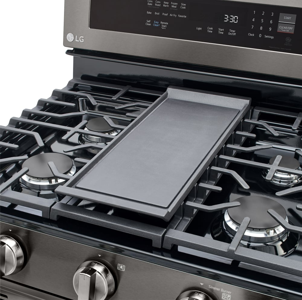 LG LRGL5825D 30 Inch Gas Smart Range with 5 Sealed Burners, 5.8 Cu. Ft. Oven Capacity, Storage