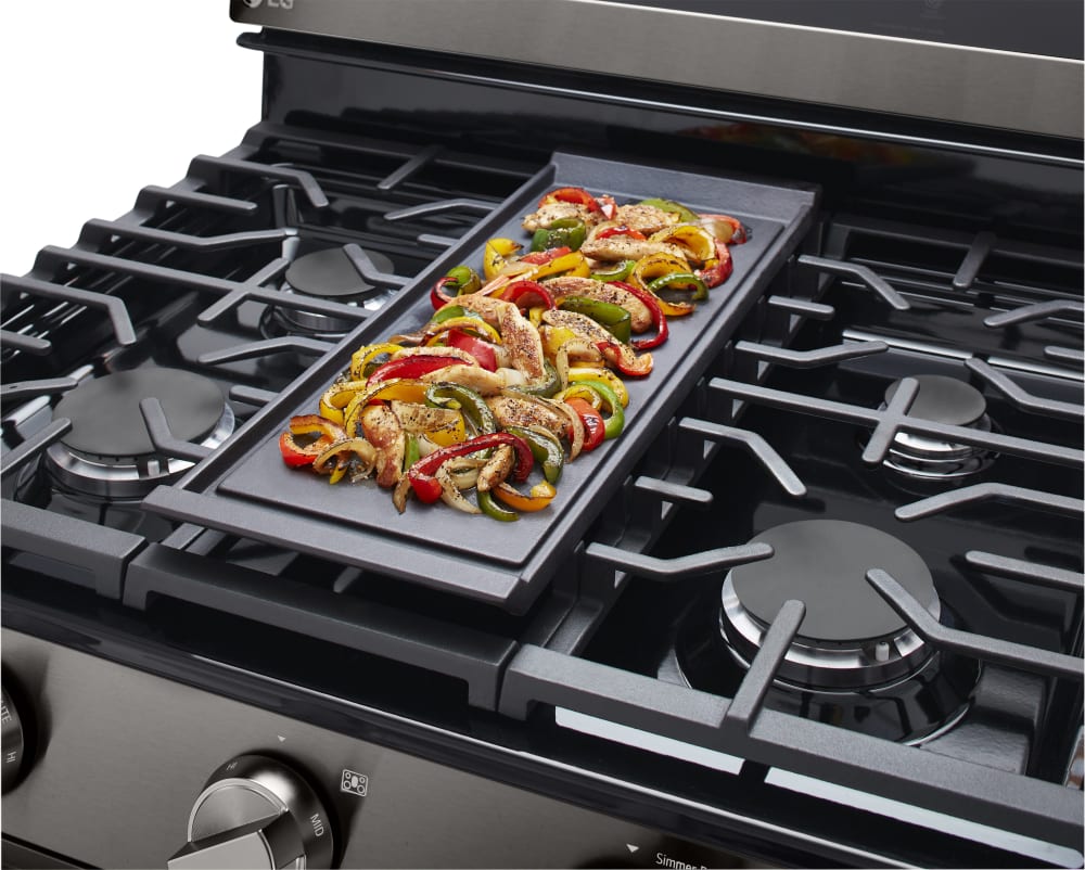 LG LRGL5825D 30 Inch Gas Smart Range with 5 Sealed Burners, 5.8 Cu. Ft ...