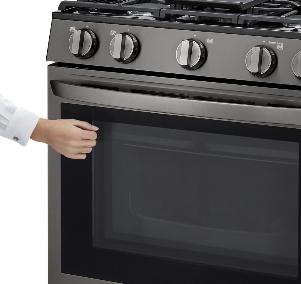 LG LRGL5825D 30 Inch Gas Smart Range with 5 Sealed Burners, 5.8 Cu. Ft