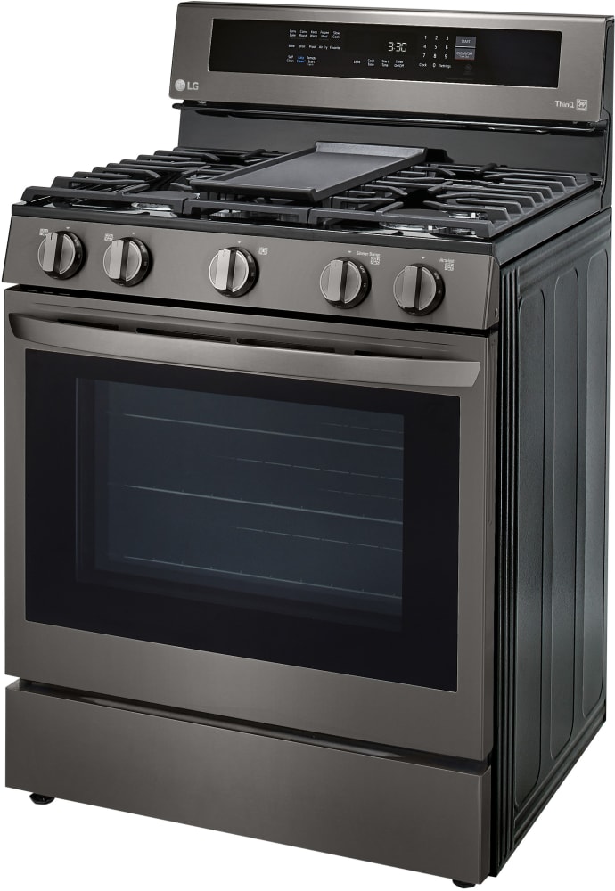 LG LRGL5825D 30 Inch Gas Smart Range with 5 Sealed Burners, 5.8 Cu. Ft