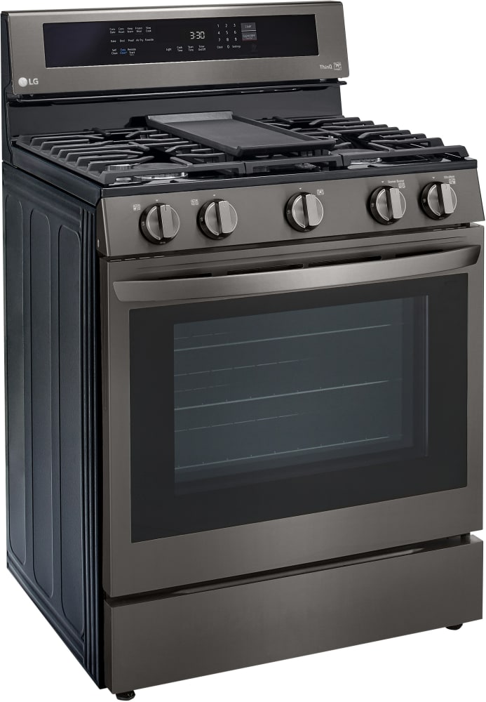 LG LRGL5825D 30 Inch Gas Smart Range with 5 Sealed Burners, 5.8 Cu. Ft