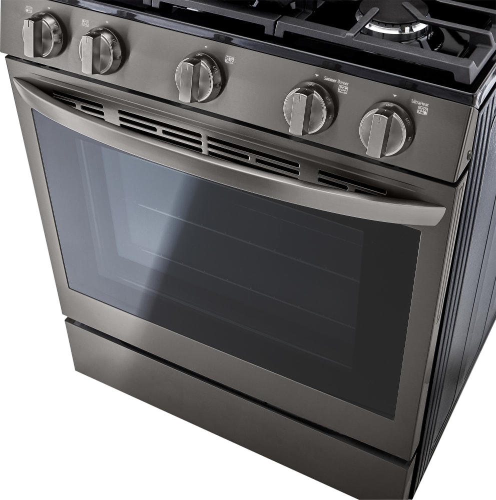 LG LRGL5825D 30 Inch Gas Smart Range with 5 Sealed Burners, 5.8 Cu. Ft. Oven Capacity, Storage