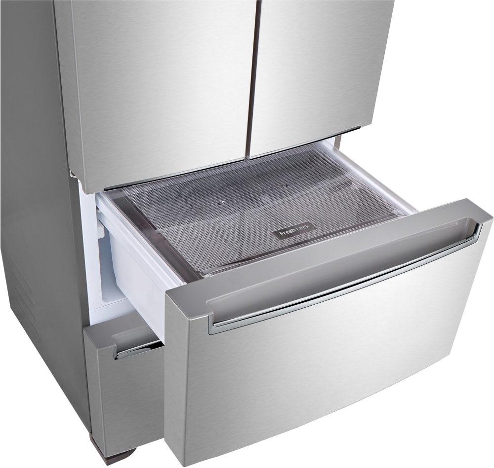 LG LRKNS1400V 30 Inch French 4-Door Kimchi/Specialty Food
