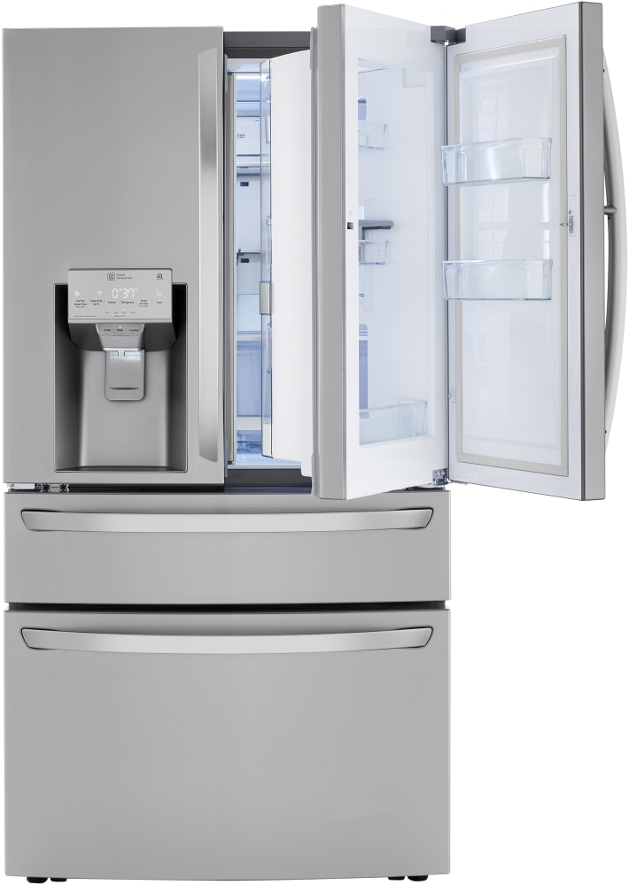 LG LRMDS3006S 36 Inch 4 Door Smart French Door Refrigerator with 29.5 ...