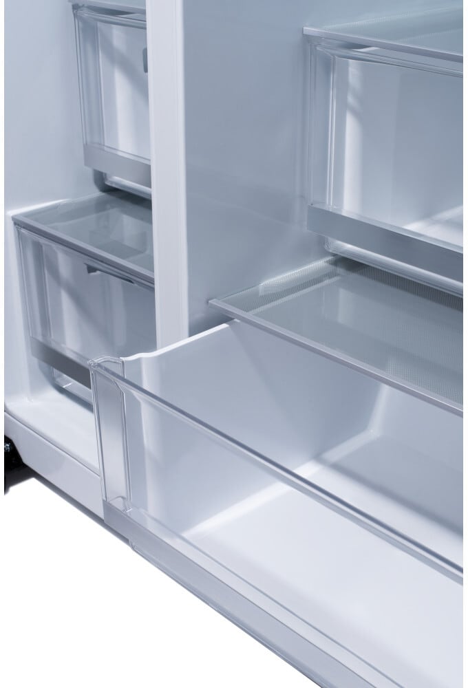 LG LRSOS2706S 36 Inch Smart Side by Side InstaView Refrigerator with 27