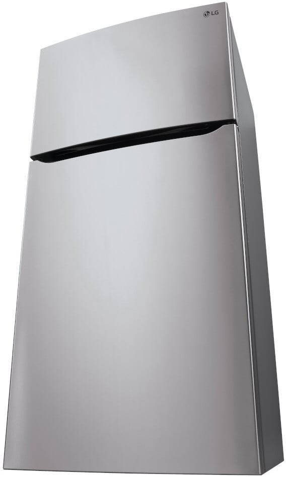 LG LRTLS2403S 33 Inch Top Freezer Refrigerator with 23.8 Cu. Ft. Capacity, Multi-Air Flow™ Technology, Spill Protector™ Glass Shelves, LED Lighting, Ice Maker Ready, Internal Water Dispenser, Filtered Water, and ENERGY STAR® Qualified
