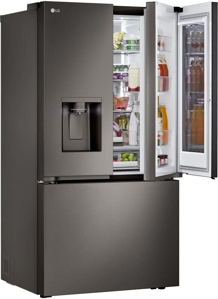 LG LRYKS3106D 36 Inch Freestanding French Door Smart Refrigerator with