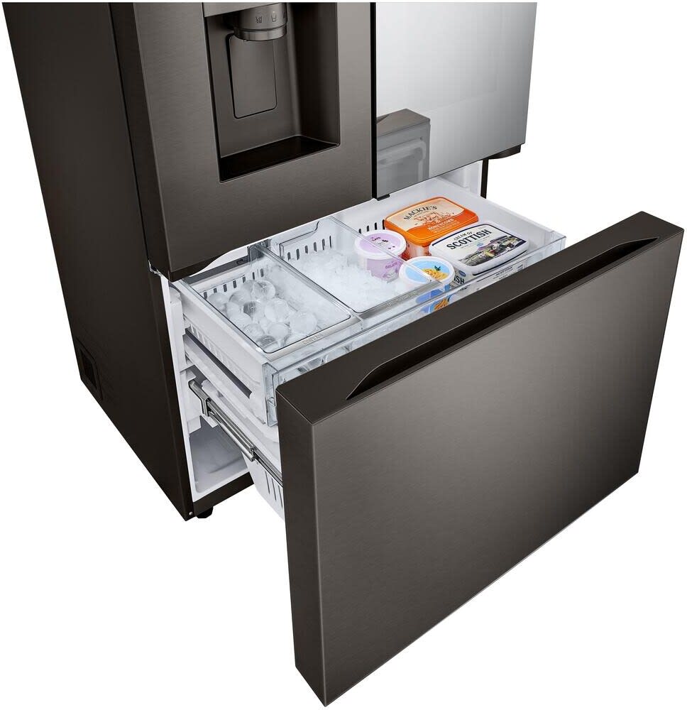 LG LRYKS3106D 36 Inch Freestanding French Door Smart Refrigerator with