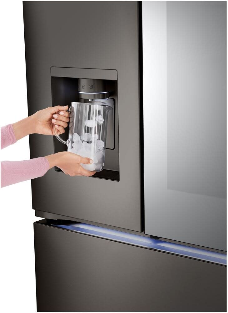 LG LRYKS3106D 36 Inch Freestanding French Door Smart Refrigerator with
