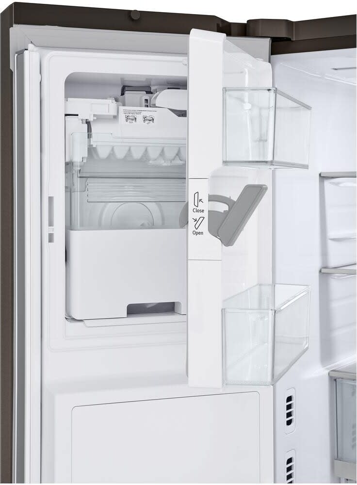 LG LRYKS3106D 36 Inch Freestanding French Door Smart Refrigerator with