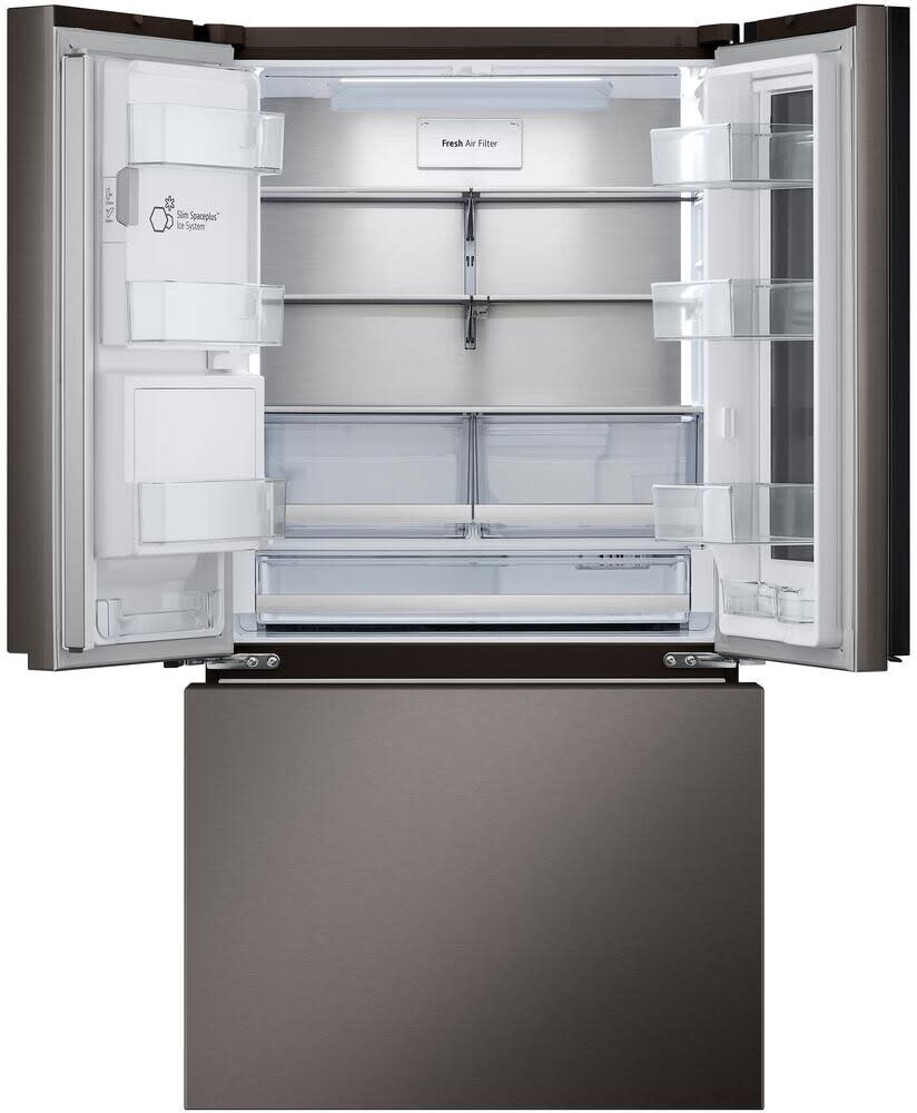 LG LRYKS3106D 36 Inch Freestanding French Door Smart Refrigerator with