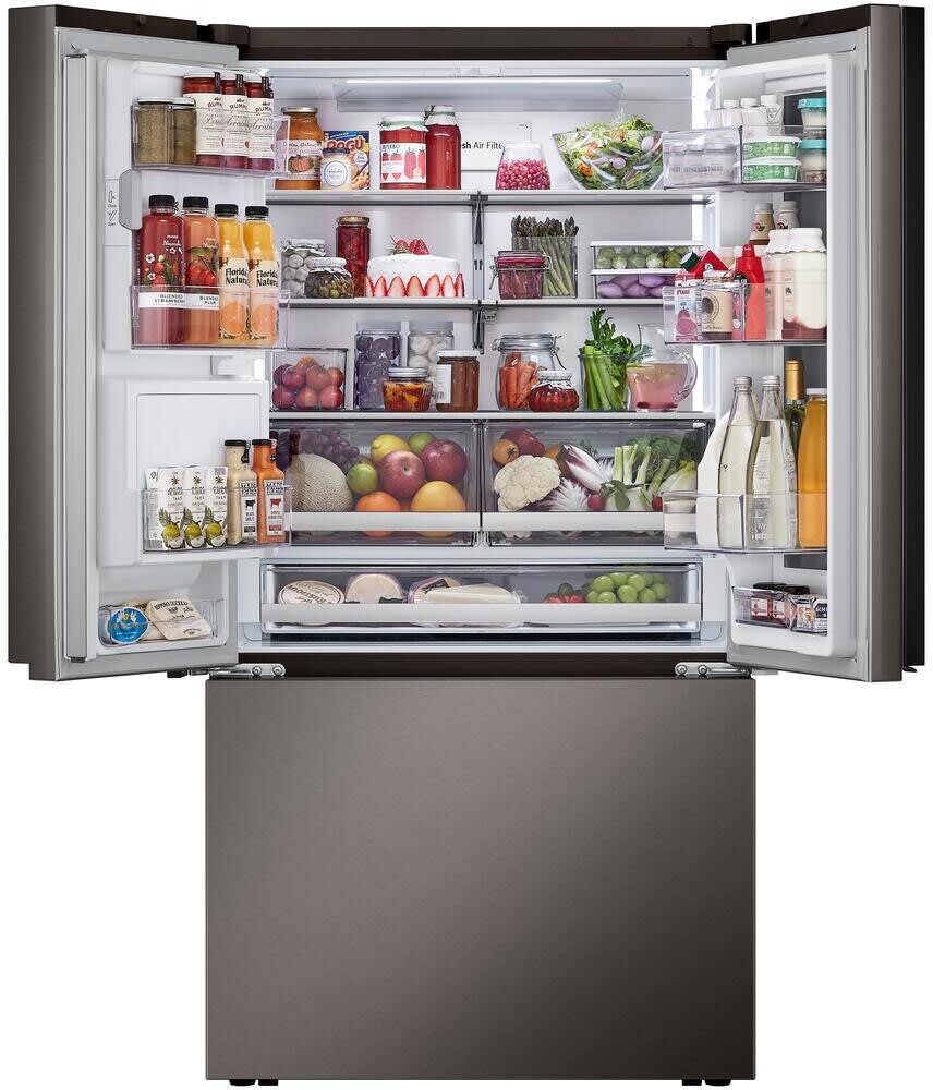 LG LRYKS3106D 36 Inch Freestanding French Door Smart Refrigerator with