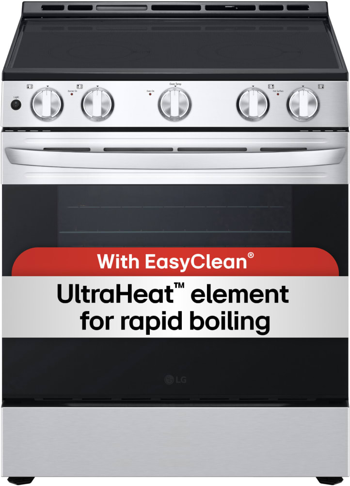 LG LSEL6330SE 30 Inch Slide-In Electric Range with 6.3 cu.ft