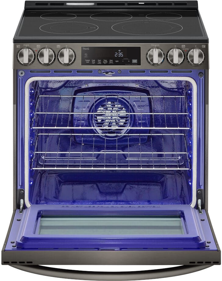 LG LSEL6333D 30 Inch Electric SlideIn Smart Range with 5 Elements, 6.3
