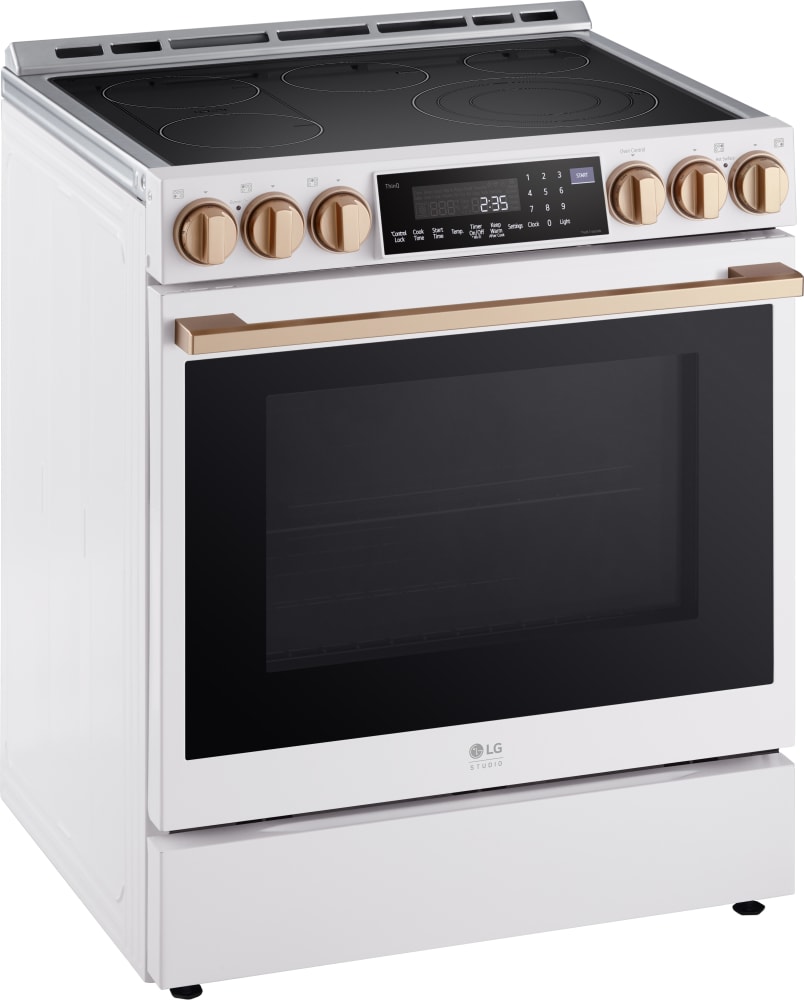 LSeaページ LG LSES6338N 30 Inch Slide-In Electric Smart Range with 5 Radiant