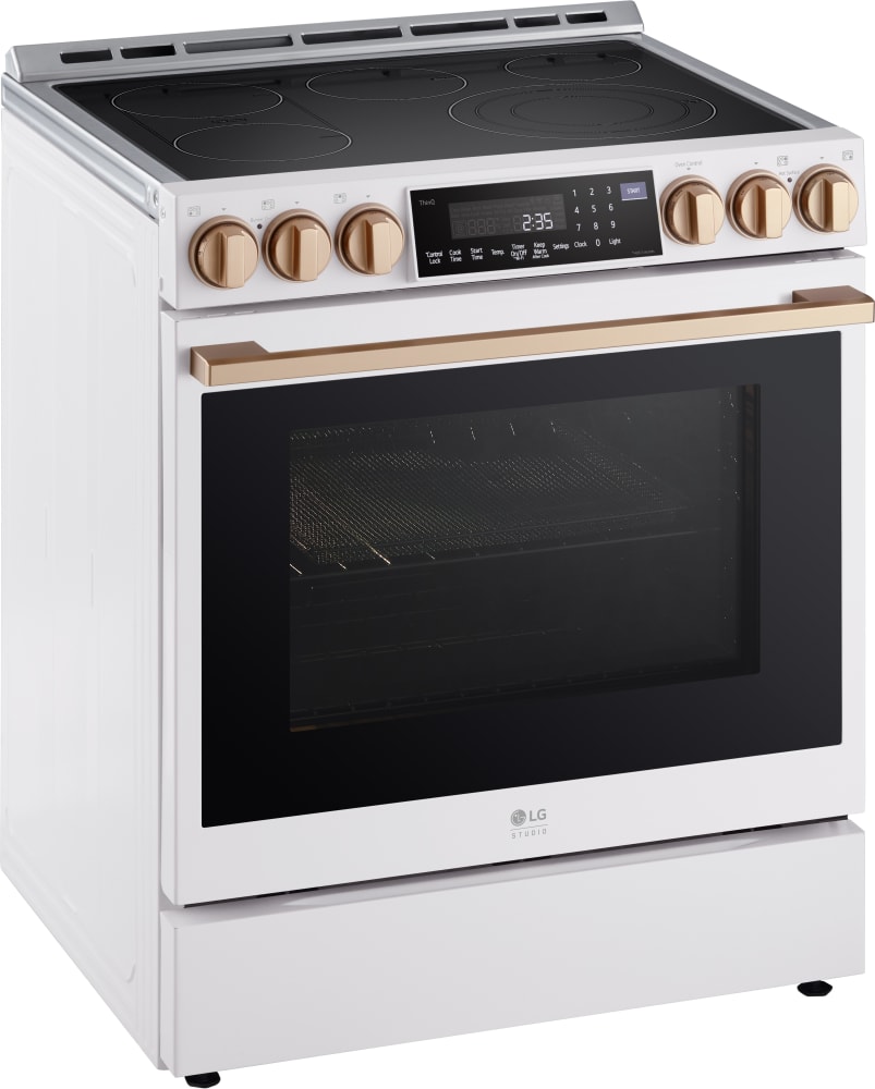 LG LSES6338N 30 Inch Slide In Electric Smart Range with 5 Radiant
