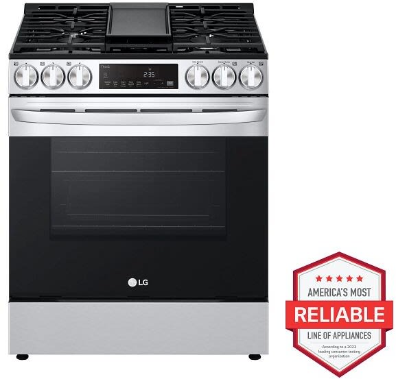 Lg gas range lrgl5825f 2025
