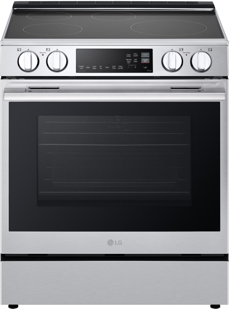 LG LSIL6334XE 30 Inch Smart Slide-In Induction Range with 4
