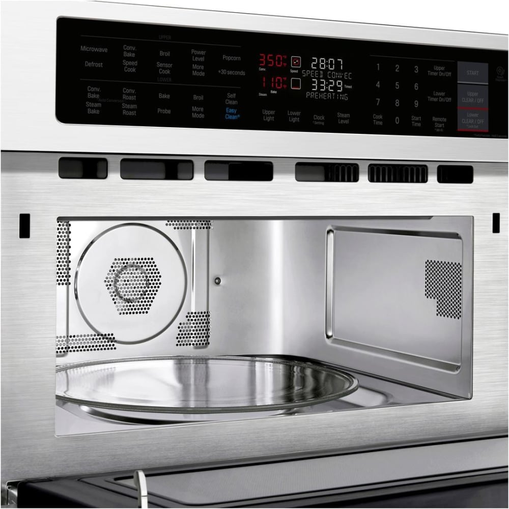 LG LSWC307ST 30 Inch Smart Electric Combination Double Wall Oven with