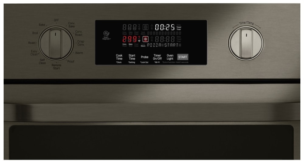 LG LSWS300BD 30 Inch Smart Single Electric Wall Oven with SmartThinQ® Technology, Convection