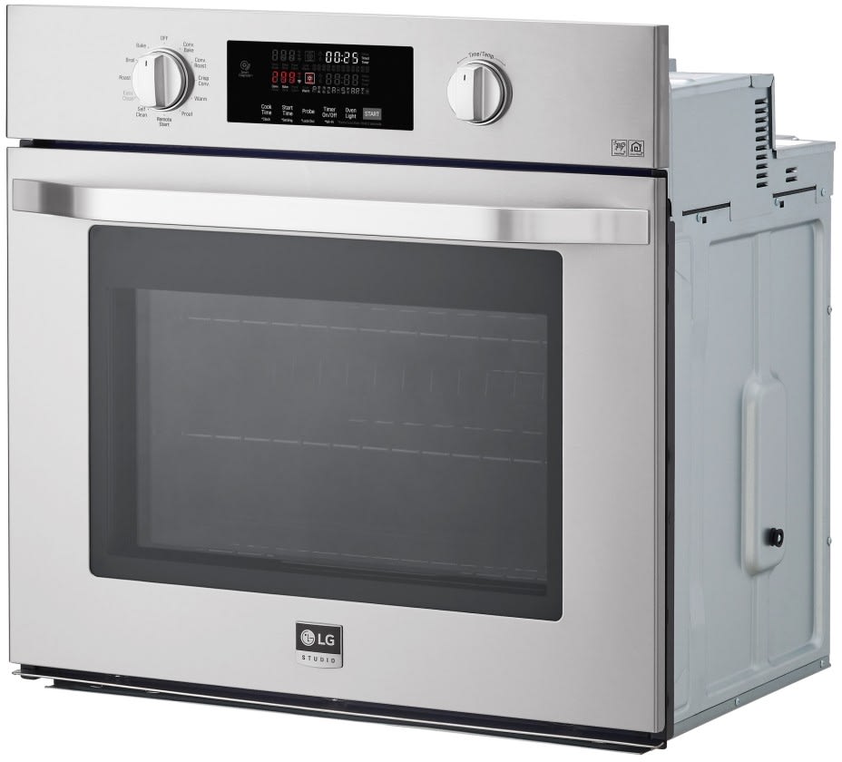 LG LSWS307ST 30 Inch Smart Single Electric Wall Oven with SmartThinQ® Technology, Convection