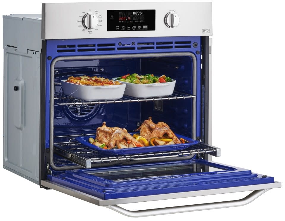 LG LSWS307ST 30 Inch Smart Single Electric Wall Oven with SmartThinQ® Technology, Convection