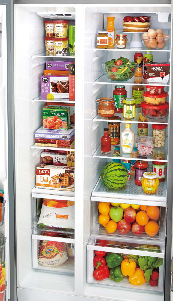 LG LSXC22436S 36 Inch Counter Depth SidebySide Refrigerator with Tall Ice & Water Dispenser